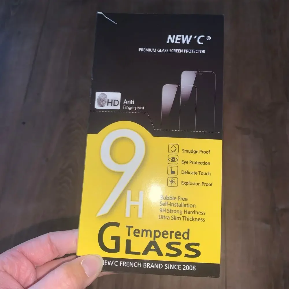 New’C Tempered Glass Screen Protectors 3-Pack iPhone 12 Pro Max